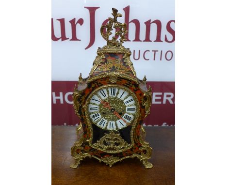 A French Boulle bracket clock