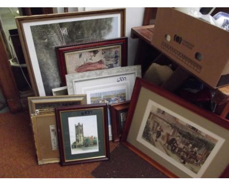 Large collection of paintings, prints and others 