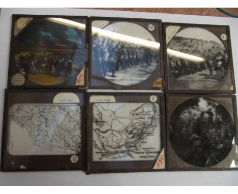 6 magic lantern slides Zulu wars