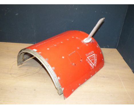 A part of the back fuselage of a vintage Red Arrow 62Hx93W PLEASE always check condition before bidding or email condition re
