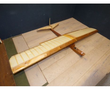 1960's model wooden glider PLEASE always check condition before bidding or email condition report request. 