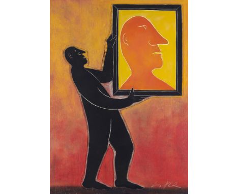 Klaus Raasch. Sammlung von Werken mit zahlreichen Original-Graphiken und einem Original-Druckstock. Enthält: 1 signierter Ori