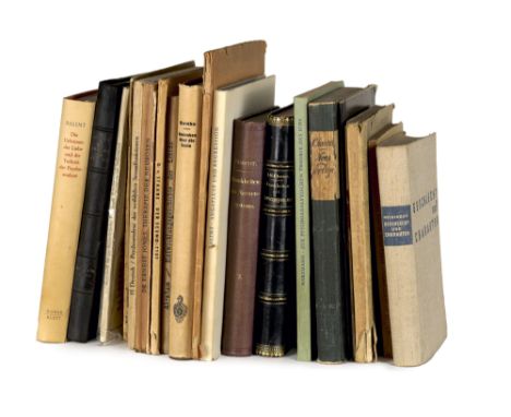 Medizin - Psychologie - - Umfangreiche Sammlung von ca. 30 Werken zur Psychoanalyse, Psychologie und Neurosenlehre. Ca. 1880 