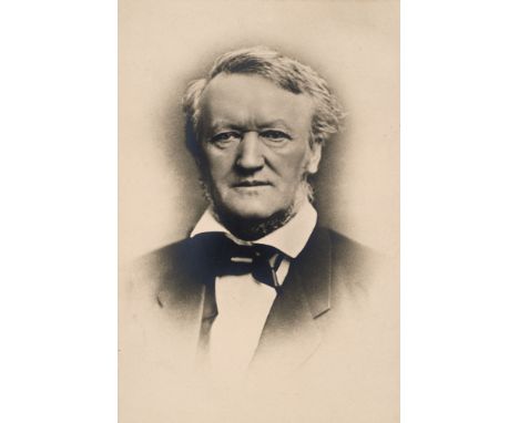 Musik - Wagner - - Sammlung von vorwiegend illustrierten Schriften zu Leben und Werk Richard Wagners sowie 1 OPhotographie mi