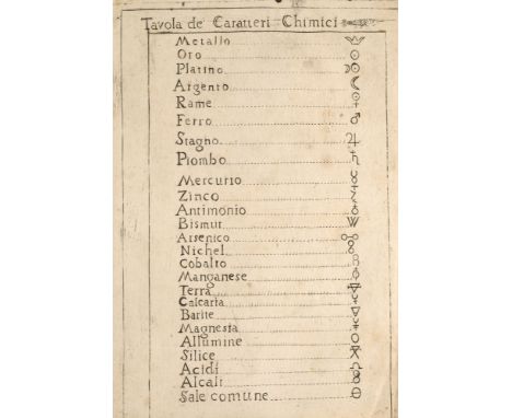 Geologie - Mineralogie - - Silvestro Marcellini. Trattato compendioso orittologico di D. Silvestro Marcellini abate olivetano