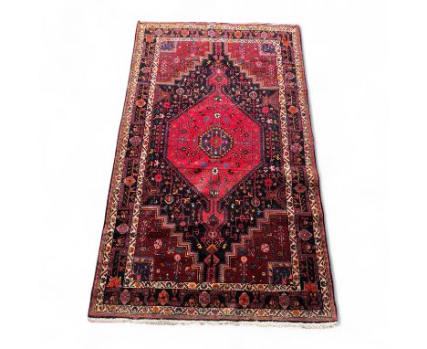 Hamadan Carpet 236cm x 150cm with COA