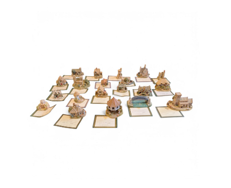 A collection of  20 Lilliput lane cottages, all with deeds and original boxes Some are limited editions Examples to include S