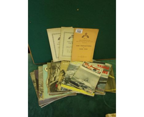 Collection of paper backed books appertaining to Military Naval and Army and some ephemera