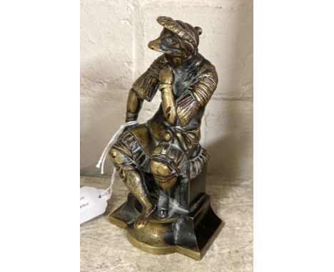 BRONZE MICHAEL ANGELO FIGURE 14CMS (H) APPROX