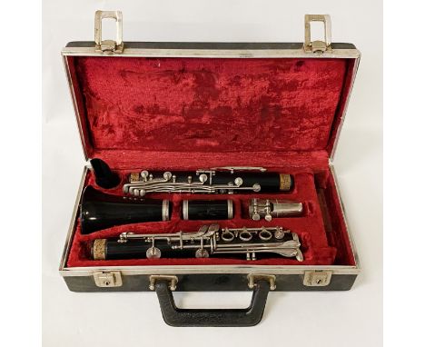 CASED CLARINET BY BOOSEY AND HAWKES