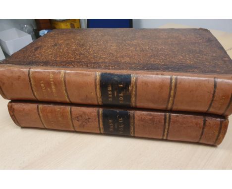 THOMA NASH, Collections for the History of Worcestershire, in two volumes, First edition 1781-1782, printed by John Nichols, 