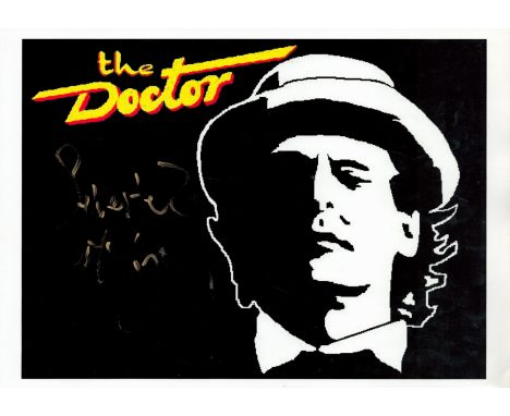 Sylvester Mccoy. Doctor Who actor signed 12x10 black and white print photo. Good condition. All autographs come with a Certif