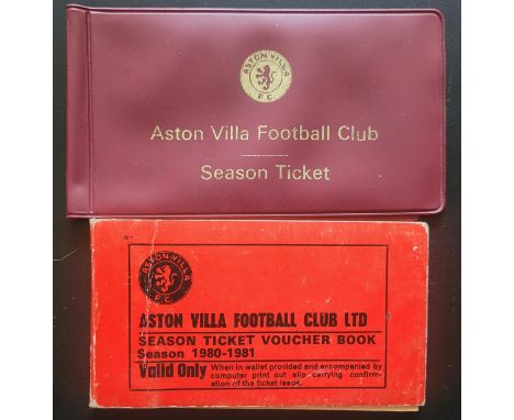 ASTON VILLA 1980-81 SEASON TICKET &amp; HOLDER ( VILLA 1ST DIVISION CHAMPIONS )
Ref G
&nbsp;