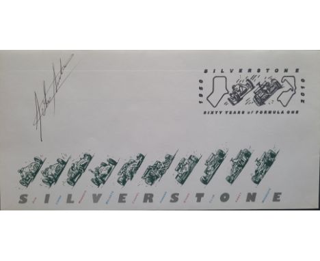 2010 SILVERSTONE MOTOR RACING LTD EDITION POSTAL COVER AUTOGRAPHED BY JOHN SURTEES
John Norman Surtees, CBE (11 February 1934