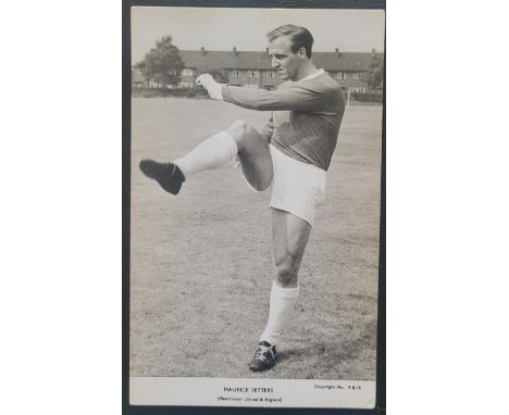 MANCHESTER UNITED EARLY 60'S ORIGINAL&nbsp; MAURICE SETTERS POSTCARD
Ref RL