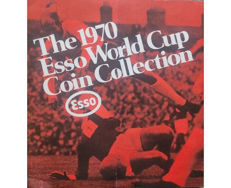 1970 WORLD CUP SET OF ESSO COINS IN ORIGINAL FOLDER
Ref G