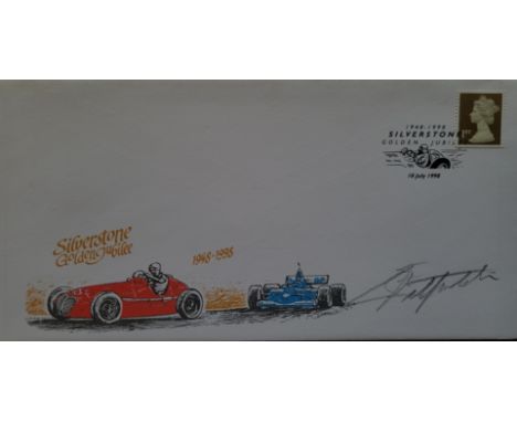 1998 SILVERSTONE MOTOR RACING LTD EDITION POSTAL COVER AUTOGRAPHED BY EMERSON FITTIPALDI
Emerson Fittipaldi born 12 December 