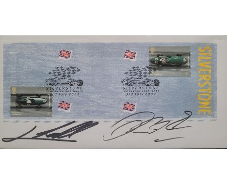 2007 SLVERSTONE MOTOR RACING LTD EDITION POSTAL COVER AUTOGRAPHED BY RALPH SCHUMACHER &amp; JAMO TRULLI
Ralf Schumacher (born