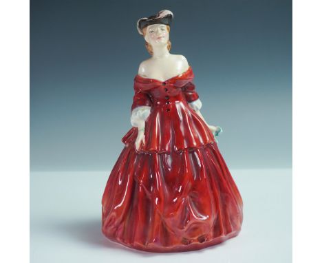 Royal Doulton figurine titled Vivienne, model number HN2073. Designed in 1950 and discontinued in 1967, this elegant piece sh