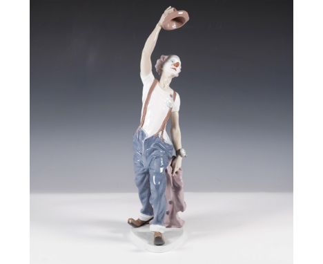Presenting the whimsical Lladro porcelain figurine titled "Hats Off To Fun" (model number 1005765), masterfully sculpted by S