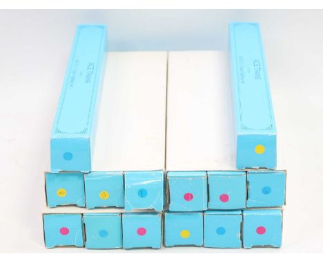 Fourteen ACE Trains C/1 coach lighting sets, all in original boxes 