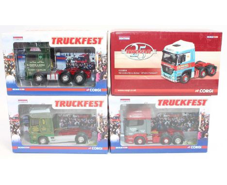 Corgi Hauliers of Renown 1/50th scale road transport group, 4 examples all as issued, reference numbers to include CC13223, C