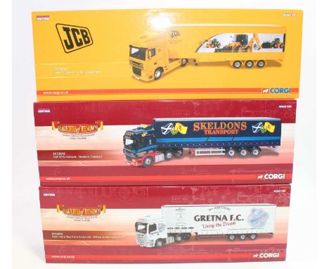 Corgi Toys Hauliers of Renown 1/50th scale road transport group, 3 examples, reference numbers to include CC13237, CC13615 an