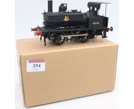 A very well made kit built finescale model of the BR British Railway Steam Locomotive Class 0F-A No.41516, finished in black 