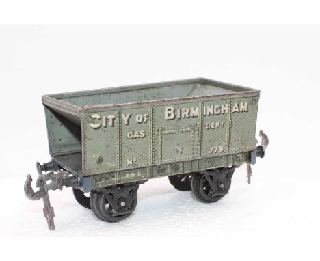1909 Carette for Bassette-Lowke City of Birmingham Gas Department coke hopper wagon (G)