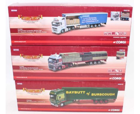 Corgi Toys Hauliers of Renown 1/50th scale road transport group, 3 examples all as issued to include reference numbers CC1410