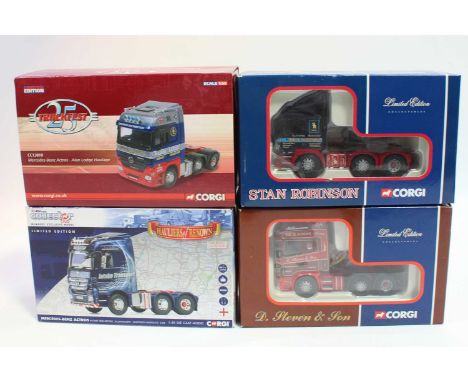 Corgi Toys 1/50th scale Hauliers of Renown road transport group, 4 examples all as issued, reference numbers to include CC127