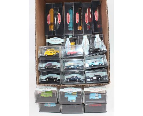 46 various boxed and cased Oxford and Trackside 1/76th scale diecast, all as issued in original packaging, mixed examples to 