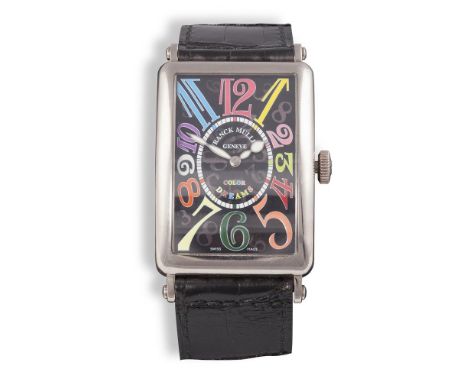 AN 18K GOLD COLOR DREAMS WRISTWATCH, BY FRANCK MULLER, CIRCA 2010Jewelled Cal: 2800V automatic movement with platinum rotor, 