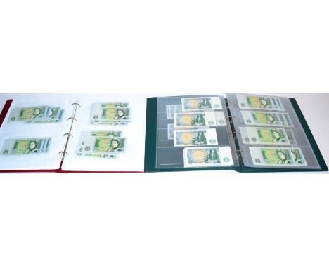 A Large Collection of 361 x Bank of England £1 Notes, all 'Portrait' issue series C or 'Pictorial' issue series D & comprisin
