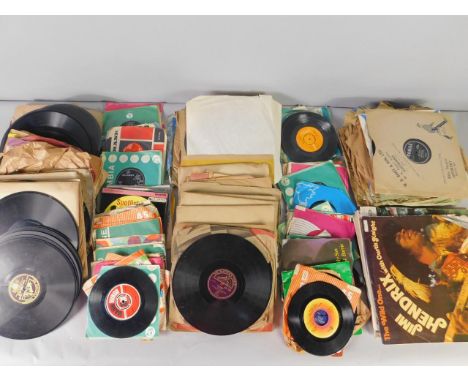 45rpm Rock and Pop albums, singles 1960's onwards, and 78rpm records, to include The Beatles, Rolling Stones, Jimmy Hendrix, 