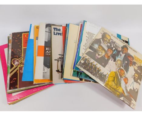 Collector's and limited edition jazz records, including Eddie Condon, Emile and Paul Barnes, The Eureka Brass Band, and the F