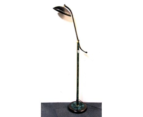 A vintage anglepoise standard lamp, H. 175cm.