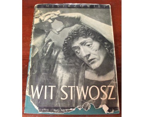 Wit Stwosz a volume of prints and lithographs of the artist's work c. 1950.