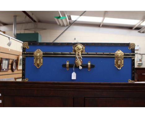 An early 20th Century Steamer trunk