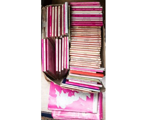 A collection of approx 60 Ordnance Survey maps for UK and Isle of Man (one box) 