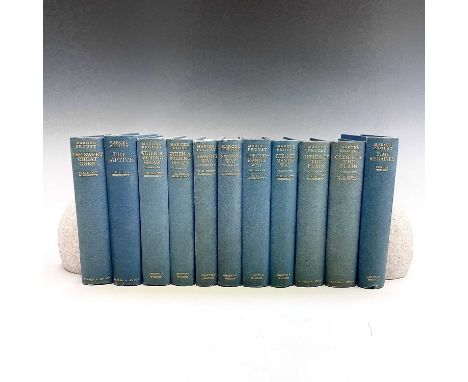 MARCEL PROUST. 'The Guermantes Way,' C.K. Scott Moncrieff, two vols, first English edition, original cloth, slight spotting t