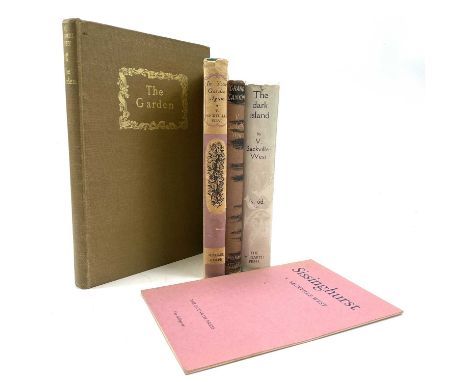 V. SACKVILLE-WEST. 'The Garden,' signed by the author, 92/750, first edition, original cloth, handmade paper, vg, Michael Jos