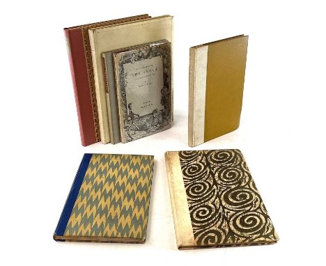 ALFRED TENNYSON. 'The Devil and The Lady,' edited by Charles Tennyson, limited edition of 1500, handmade paper, decorative bo