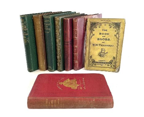 W. M. THACKERAY. Notes of a Journey from Cornhill to Grand Cairo,' first edition, rebacked, hand coloured frontis, Chapman an