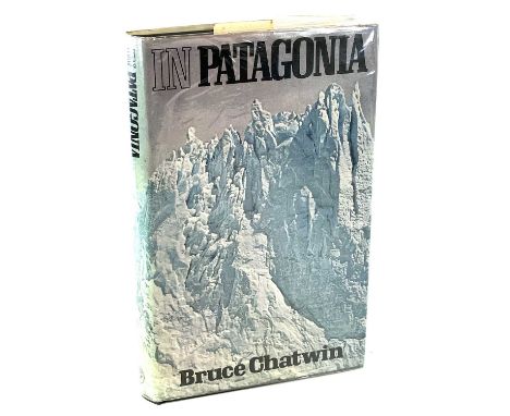 BRUCE CHATWIN. 'In Patagonia,' first edition, original cloth, unclipped dj, Jonathan Cape, 1977