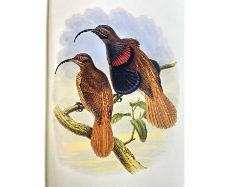 FOLIO SOCIETY LIMITED EDITION. 'Monograph of the Paradiseidoe or Birds of Paradise and Ptilonorhynchidoe, Or Bower-Birds,' by