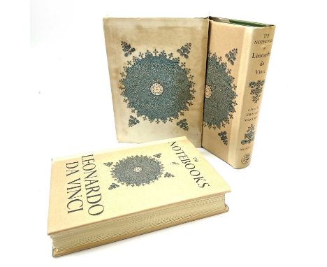 THE NOTEBOOKS OF LEONARDO DA VINCI Edited by Edward McCurdy (1956) Jonathan Cape Two volumes. In dust wrappers. In slipcase. 