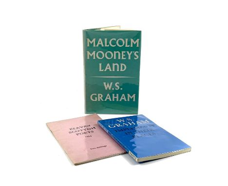 W. S. GRAHAM. 'Eleven Scottish Poets 1954,' early appearance of 'Nightfishing', card wraps, The Poet, Glasgow, 1954; 'Impleme