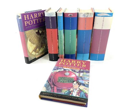 J. K. ROWLING. 'Harry Potter and the Philosopher's Stone,' first edition, 12th impression, ISBN 0747532699, slight fading of 