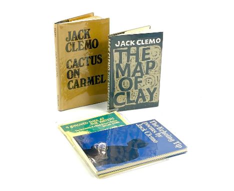 JACK CLEMO. 'Cactus on Carmel,' first edition, unopened, fine, unclipped dj, Methuen, 1967; 'The Map of Clay,' first edition,